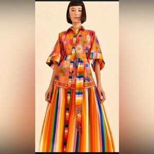 FARM Rio Multicolor Floral Dress